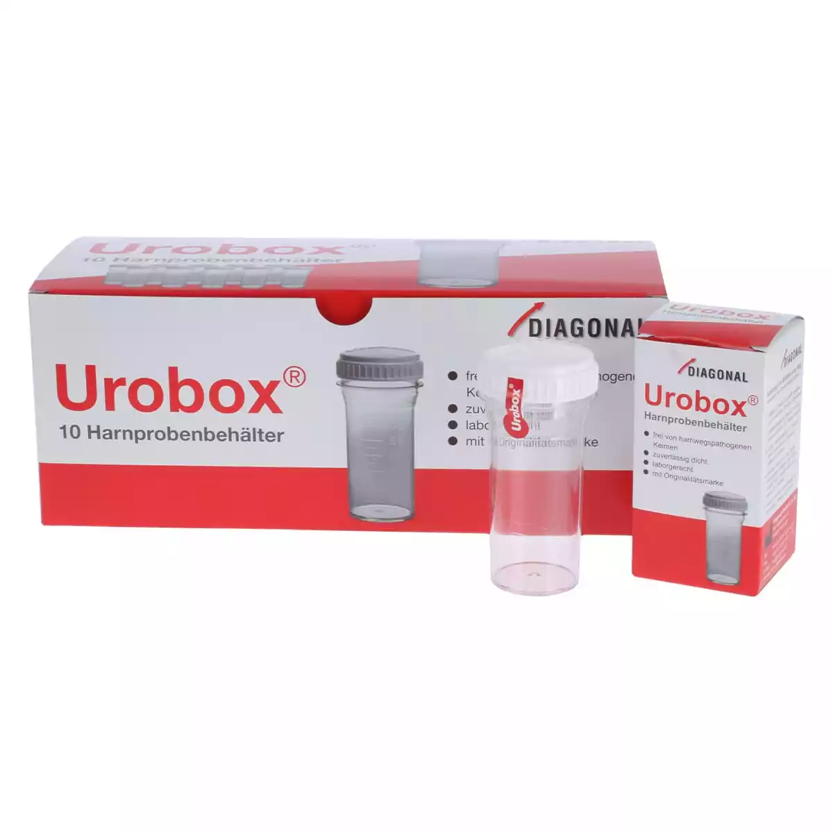  Récipients pour échantillons d'urine Urobox