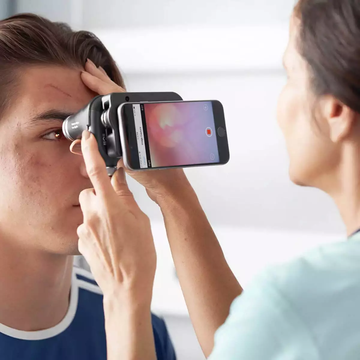  PanOptic Plus Ophthalmoskop-Kopf mit iExaminer