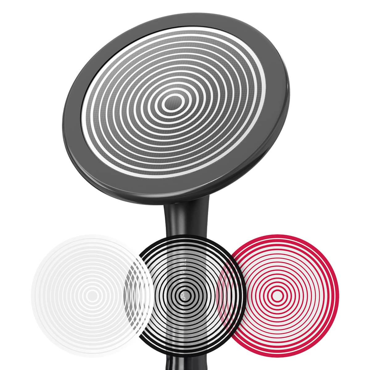 Bedruckte Fiberglas-Membransets "Drums"  Bedruckte Fiberglas-Membransets "Drums"