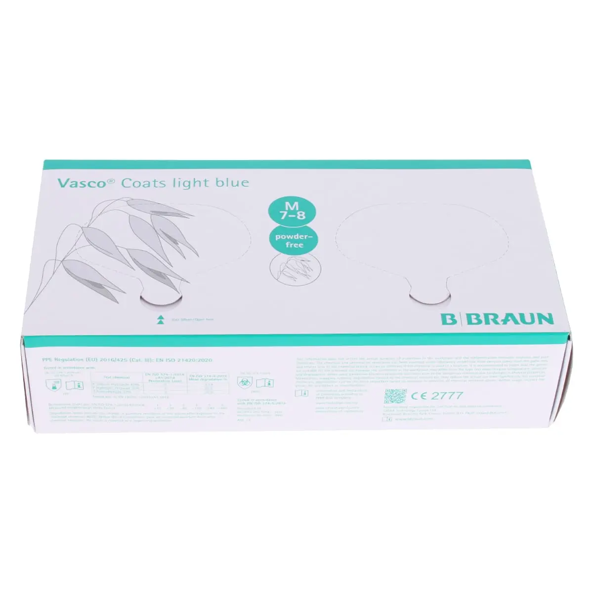  Vasco Coats light blue Nitril-Untersuchungshandschuhe