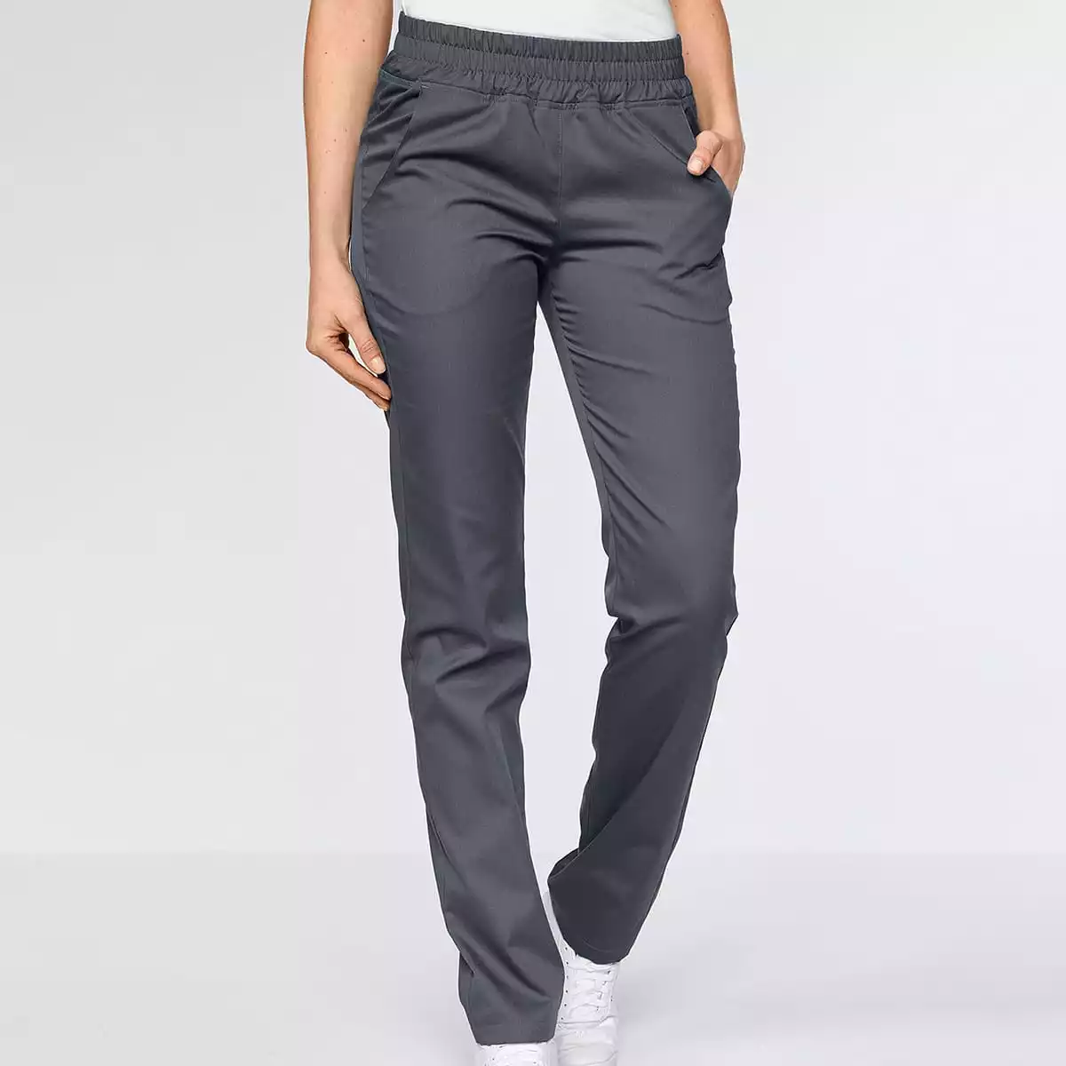  Pantalon à taille élastique pour femme Napoli