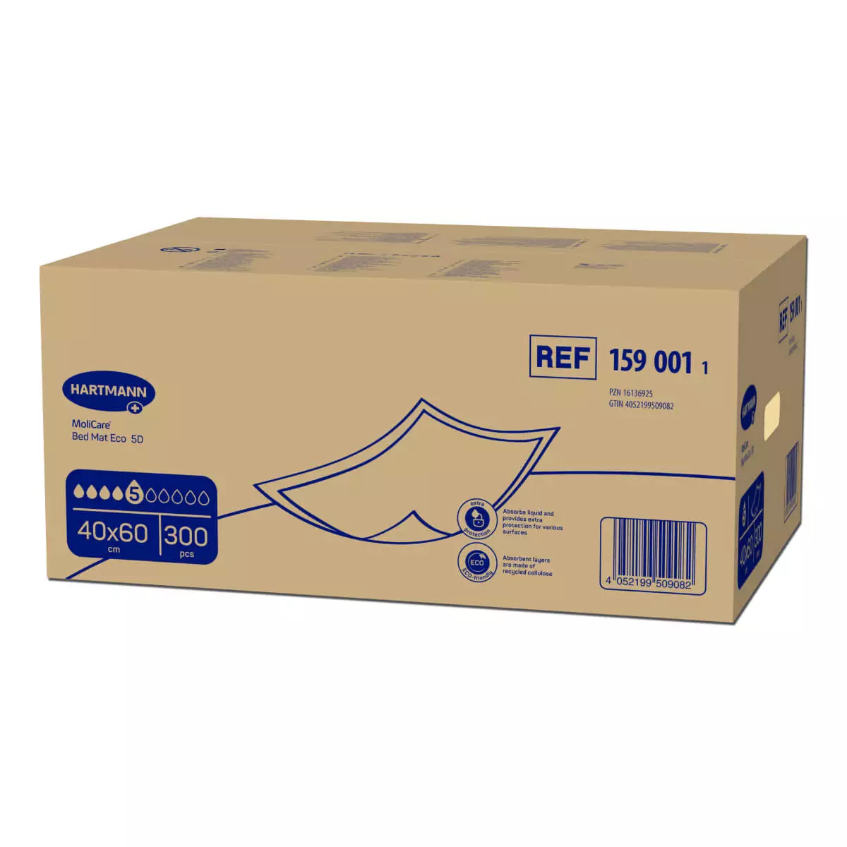  MoliCare Bed Mat Eco Bettschutzeinlagen 5 Tropfen
