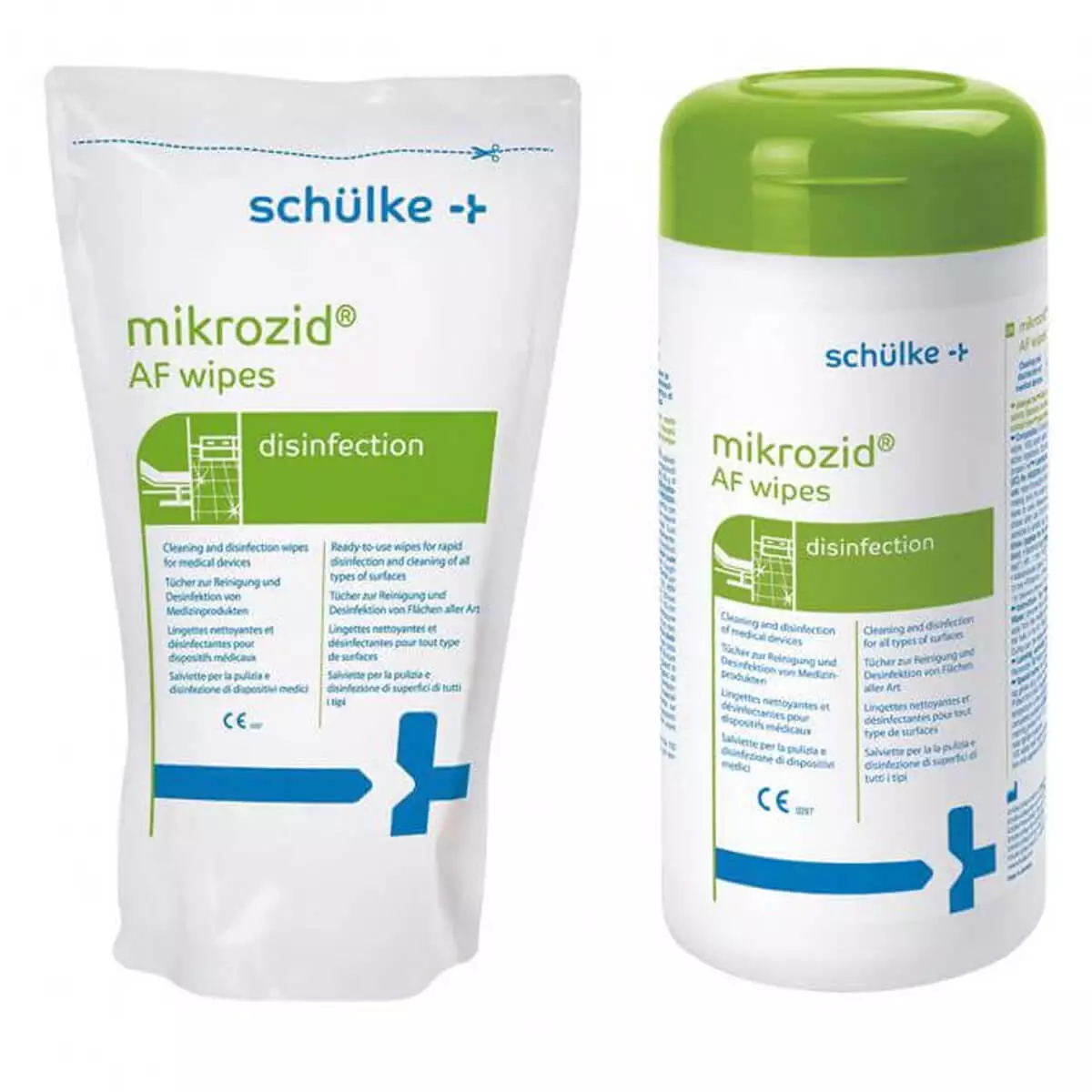  Lingettes désinfectantes mikrozid AF wipes