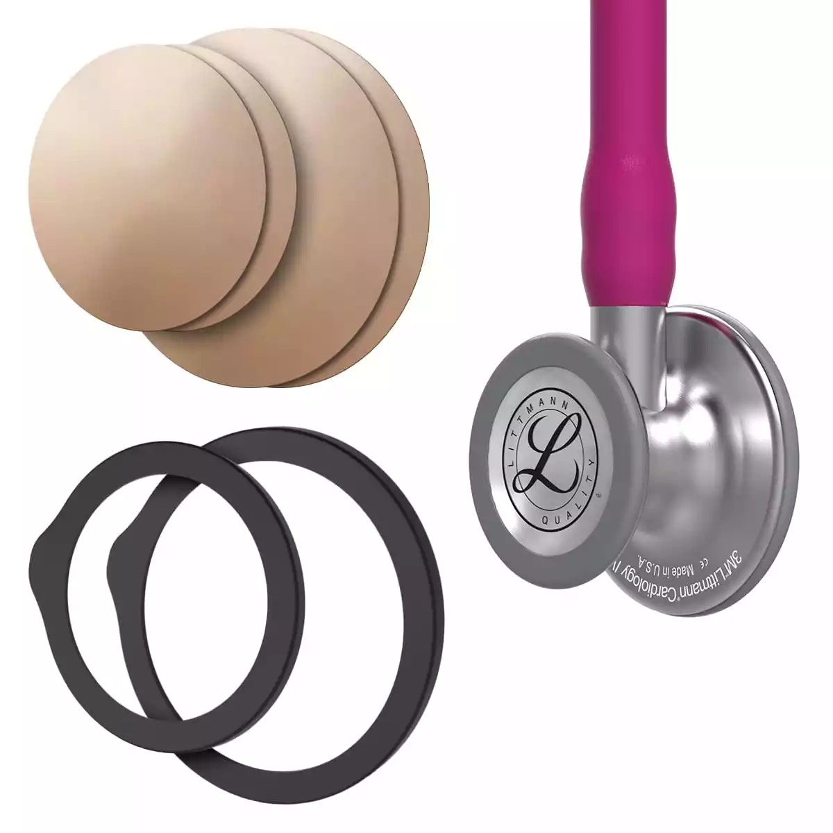  Spar-Bundle: Littmann® Cardiology IV™ Stethoskop + antimikrobielle Kupfermembran "Drums"