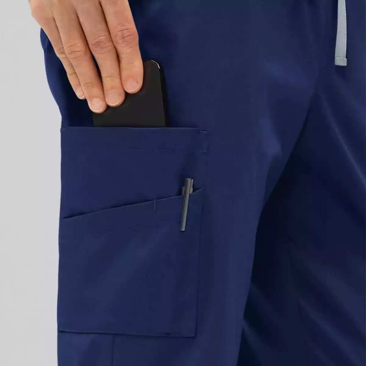  Pantalon médical mixte à taille élastique Milano