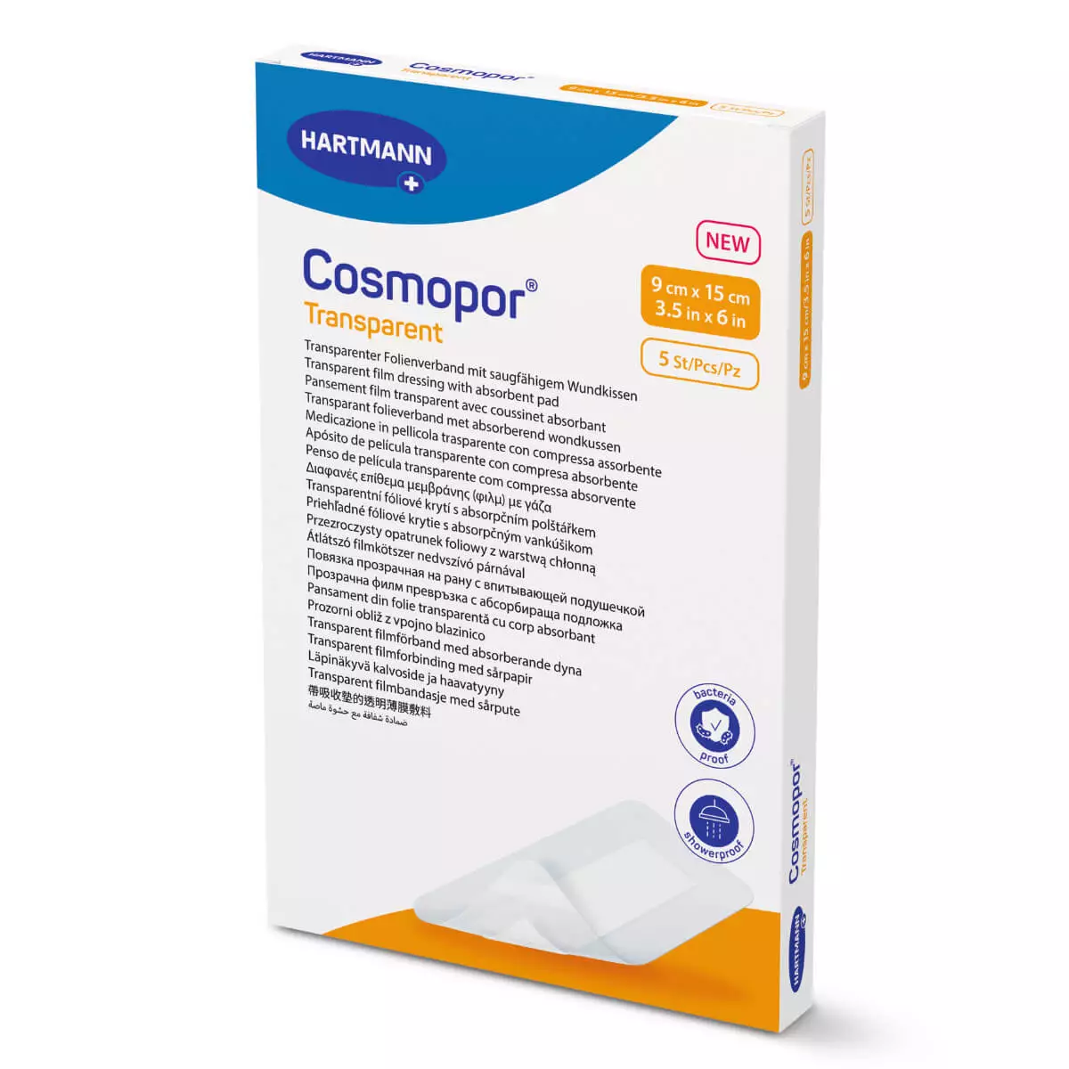Cosmopor transparent Folienverband Cosmopor transparent Folienverband