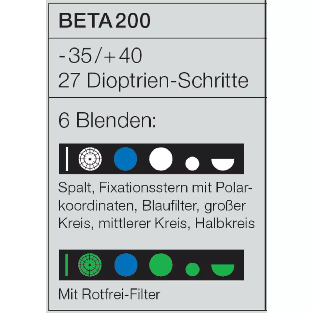  Set d'ophtalmoscope HEINE BETA 200 LED