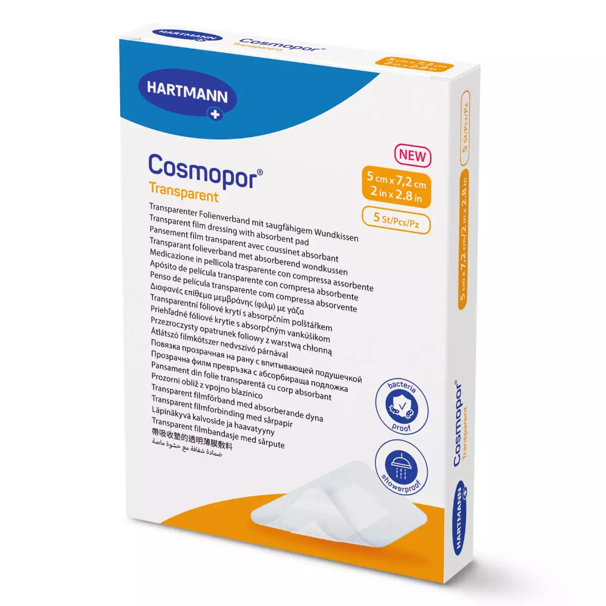  Pansement film Cosmopor transparent