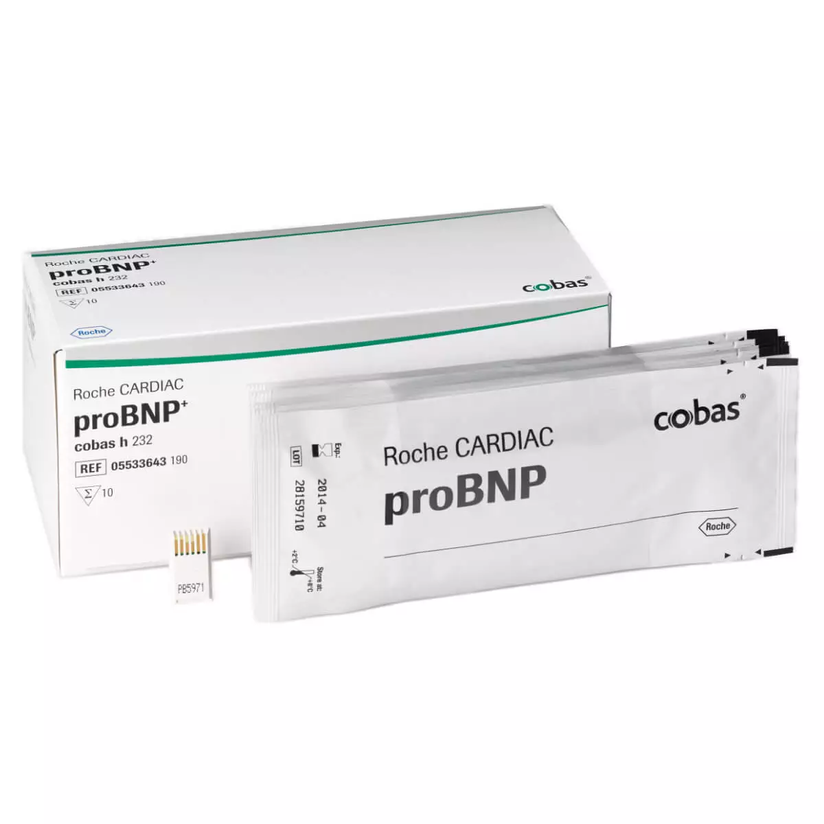  Bandelettes de test CARDIAC NT-proBNP pour cobas h 232