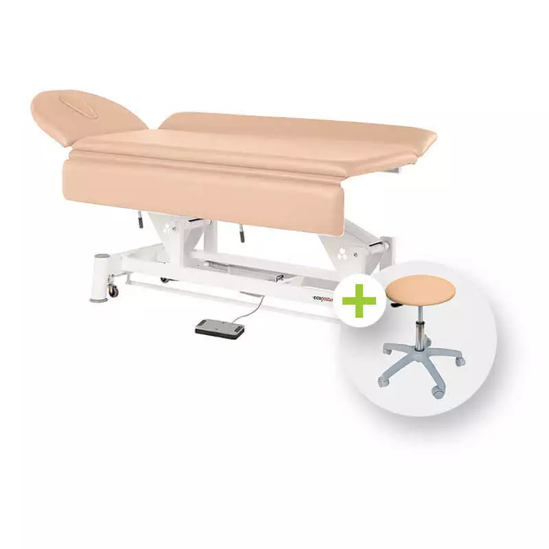  Table de traitement avec parties latérales réglables