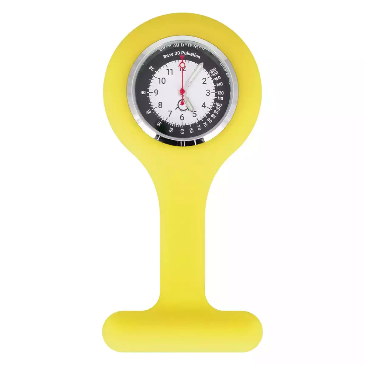 Silikon-Schwesternuhr mit Clip "Tic" Silikon-Schwesternuhr mit Clip "Tic"