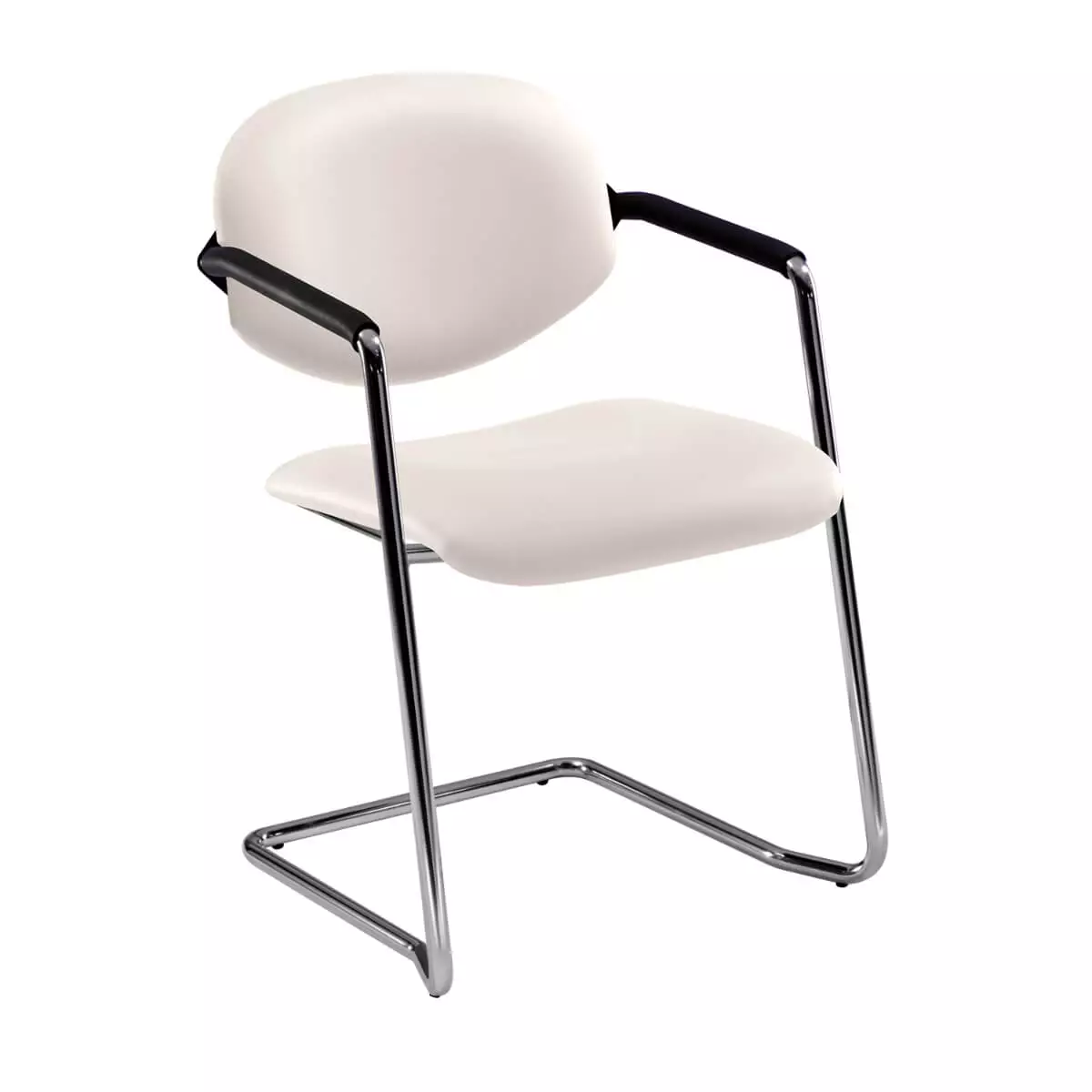 Chaise cantilever avec accoudoirs ALEXA Chaise cantilever avec accoudoirs ALEXA