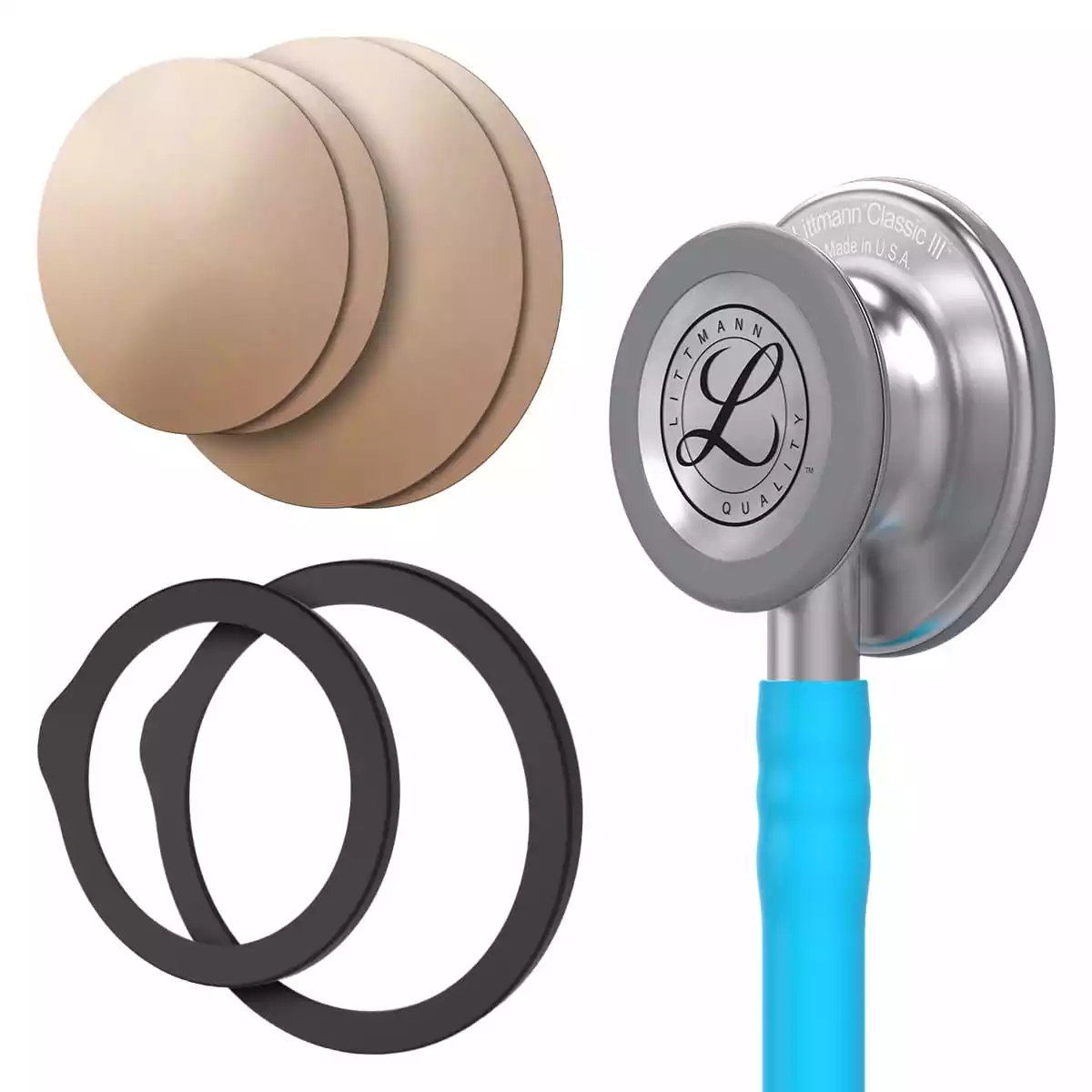  Spar-Bundle: Littmann® Classic III™ Stethoskop + antimikrobielle Kupfermembran "Drums"