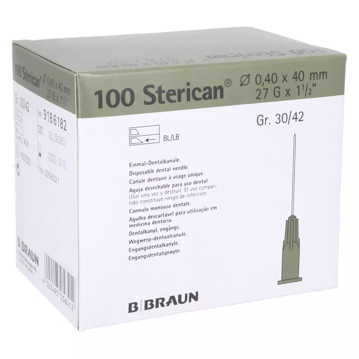  Sterican Kanülen zur Dental-Anästhesie