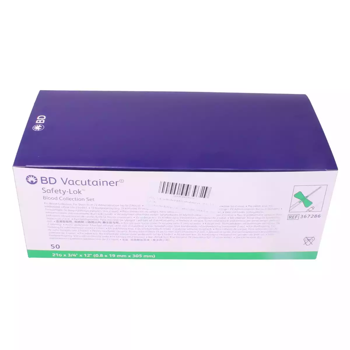 Vacutainer Safety-Lok Blutentnahmeset  Vacutainer Safety-Lok Blutentnahmeset