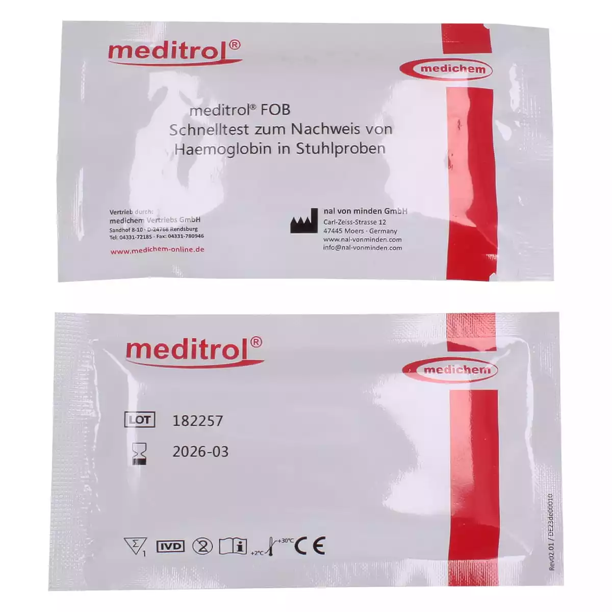  Test de selles meditrol FOB