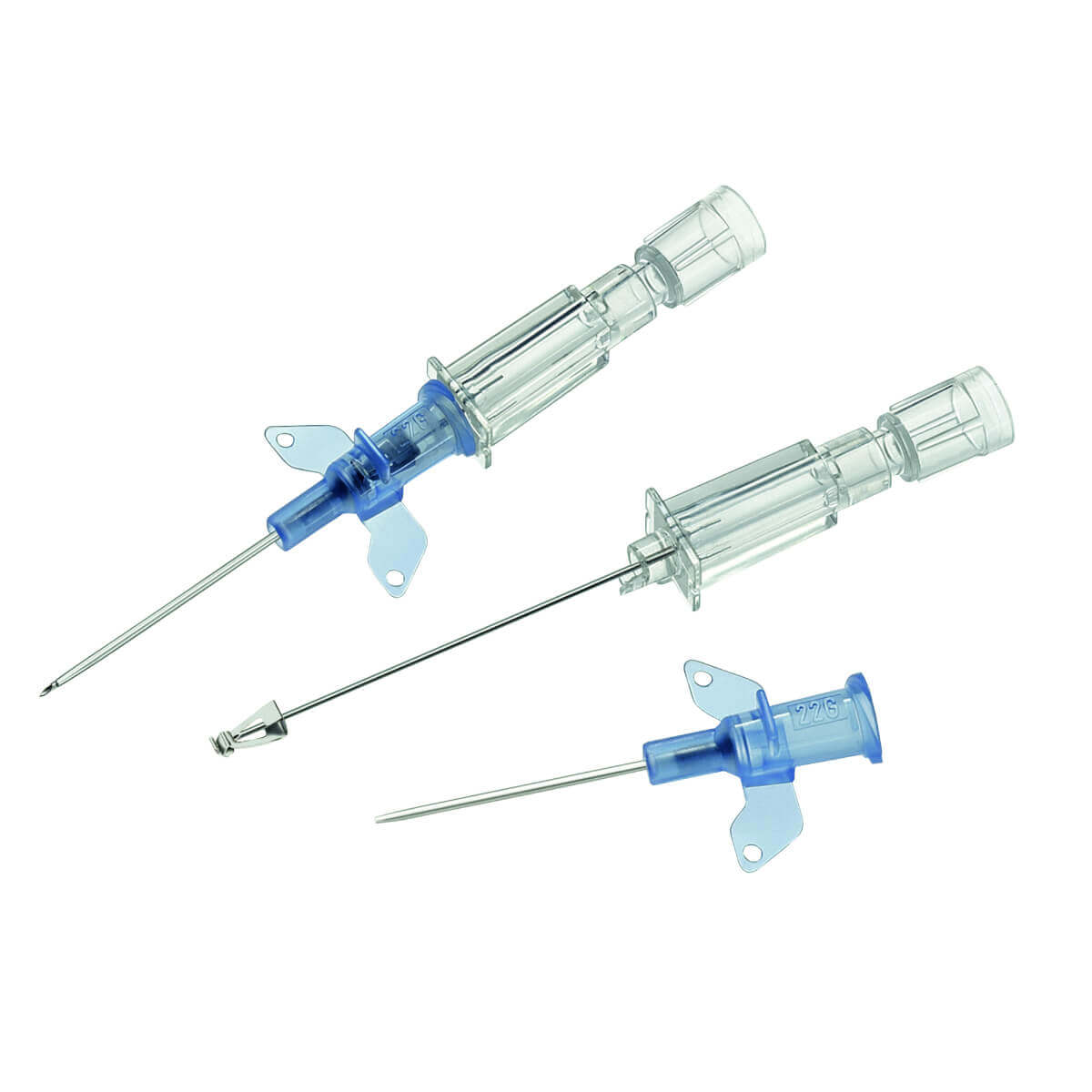 Introcan Safety-W mit Fixierflügeln  Introcan Safety-W mit Fixierflügeln