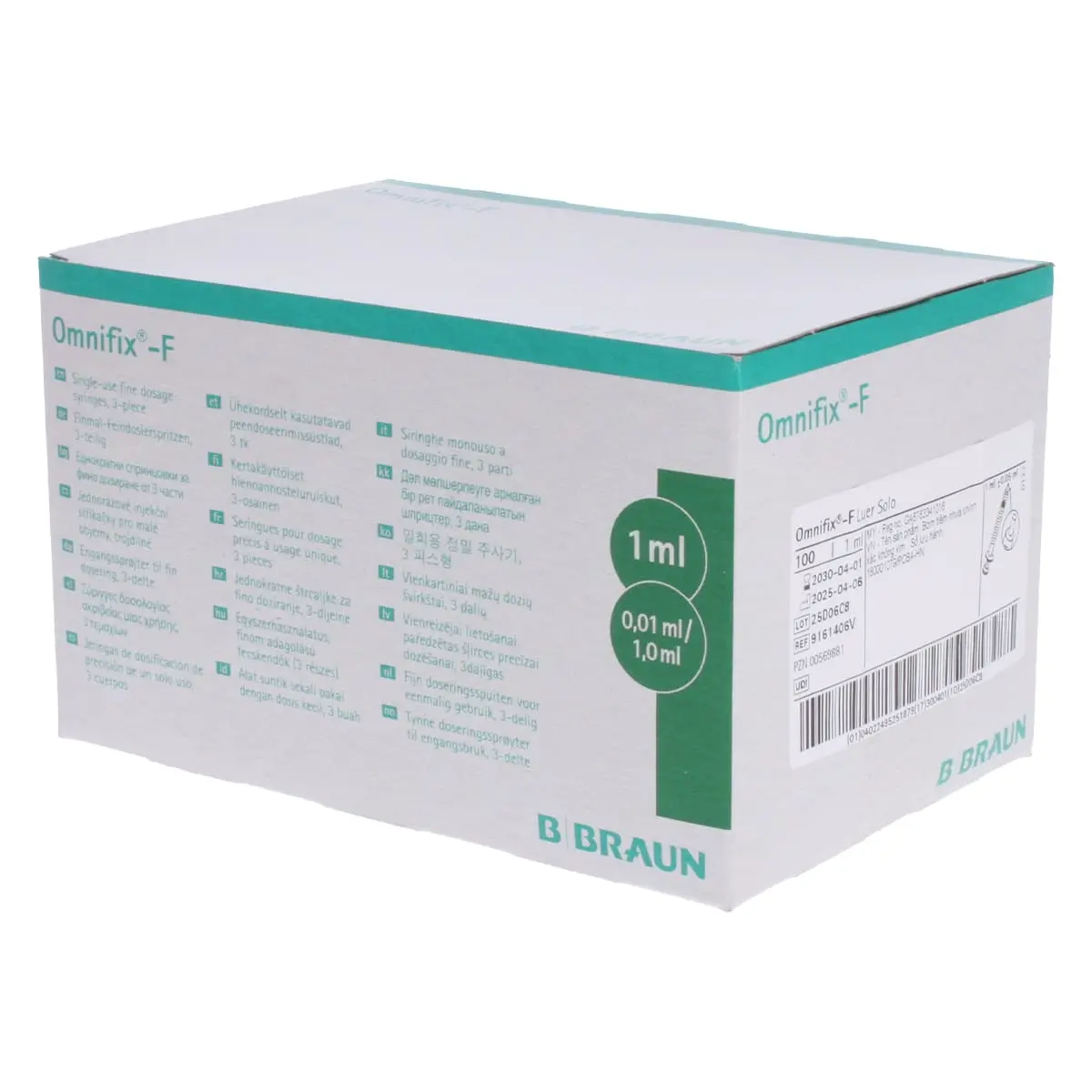 Omnifix-F Feindosierungsspritzen Omnifix-F Feindosierungsspritzen