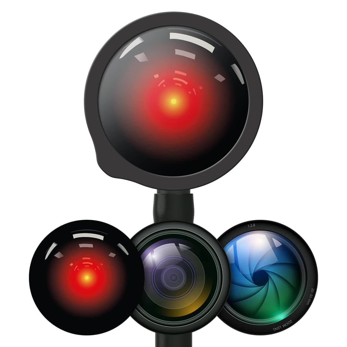 Bedruckte Fiberglas-Membransets "Drums"  Bedruckte Fiberglas-Membransets "Drums"