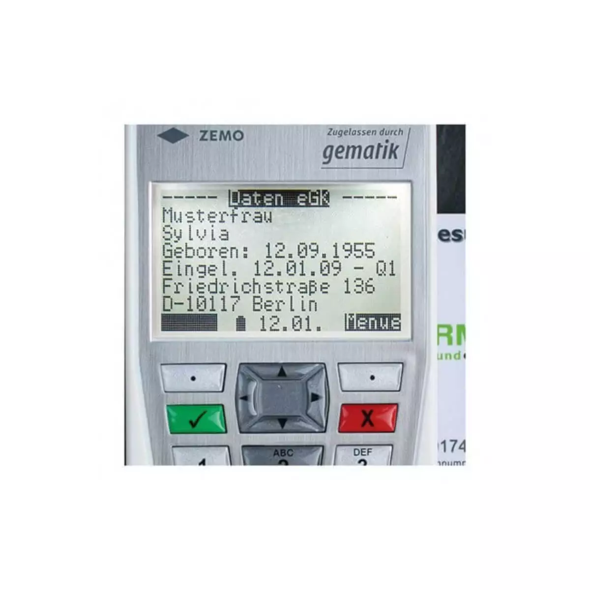  Lecteur de cartes VML-GK2