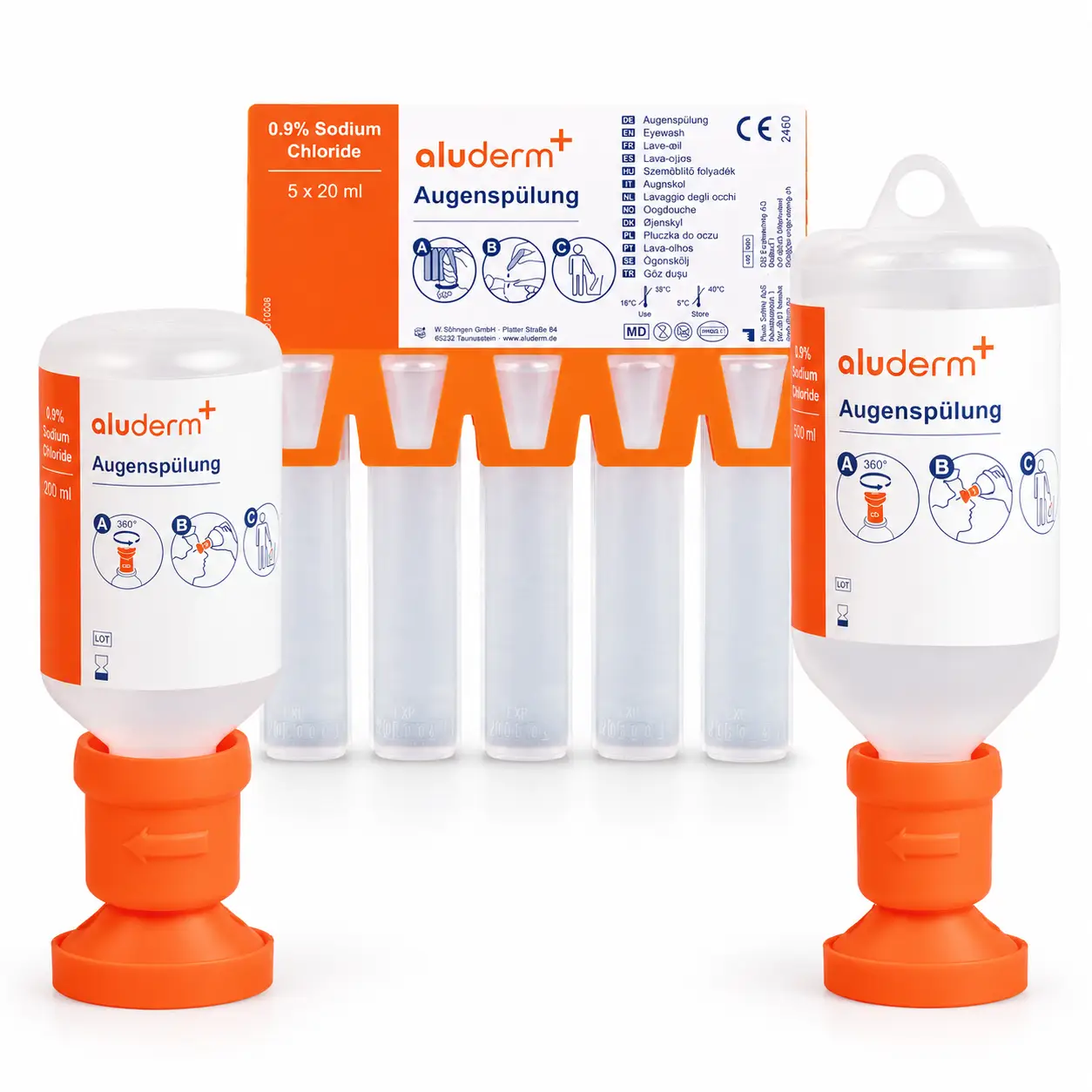  aluderm Augenspülung 0,9 % Natriumchlorid