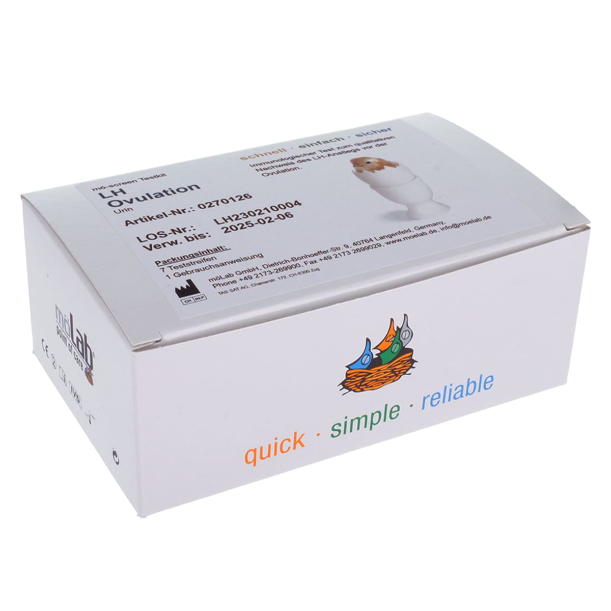 mö-screen LH Ovulationstest  mö-screen LH Ovulationstest