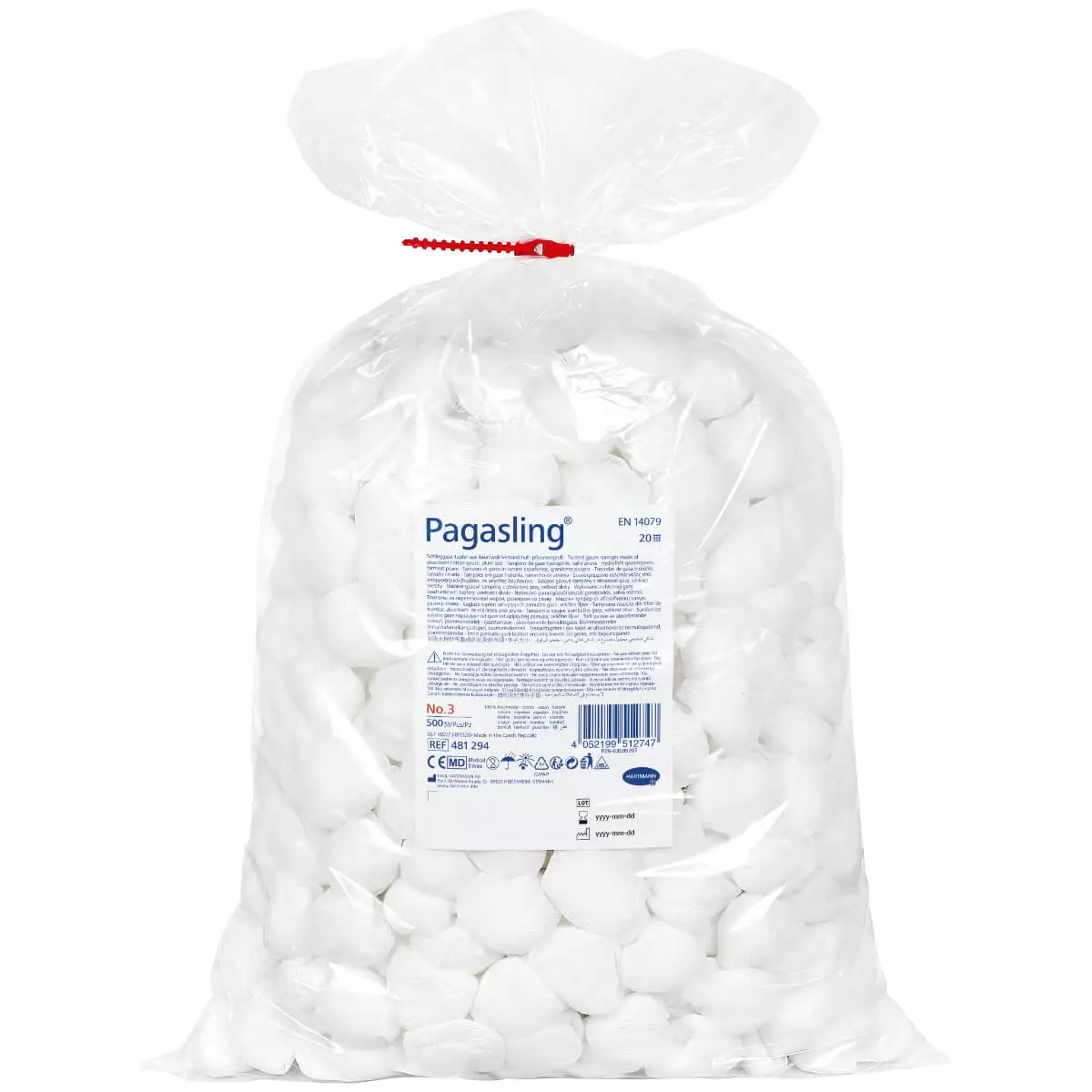 Pagasling unsterile Schlinggazetupfer Pagasling unsterile Schlinggazetupfer