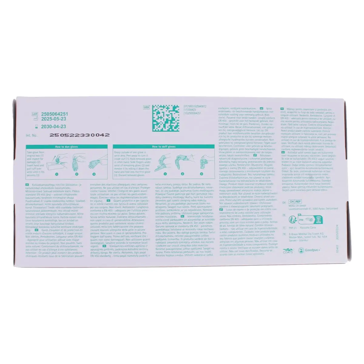  Vasco Coats light blue Nitril-Untersuchungshandschuhe