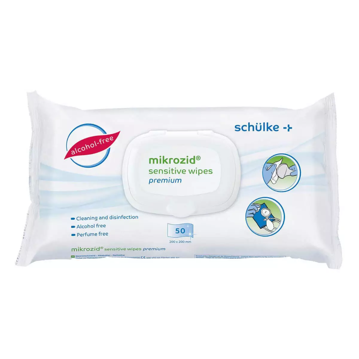  Lingettes désinfectantes mikrozid sensitive wipes