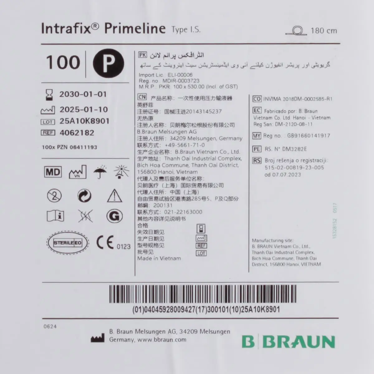  Intrafix Primeline Infusionsgerät