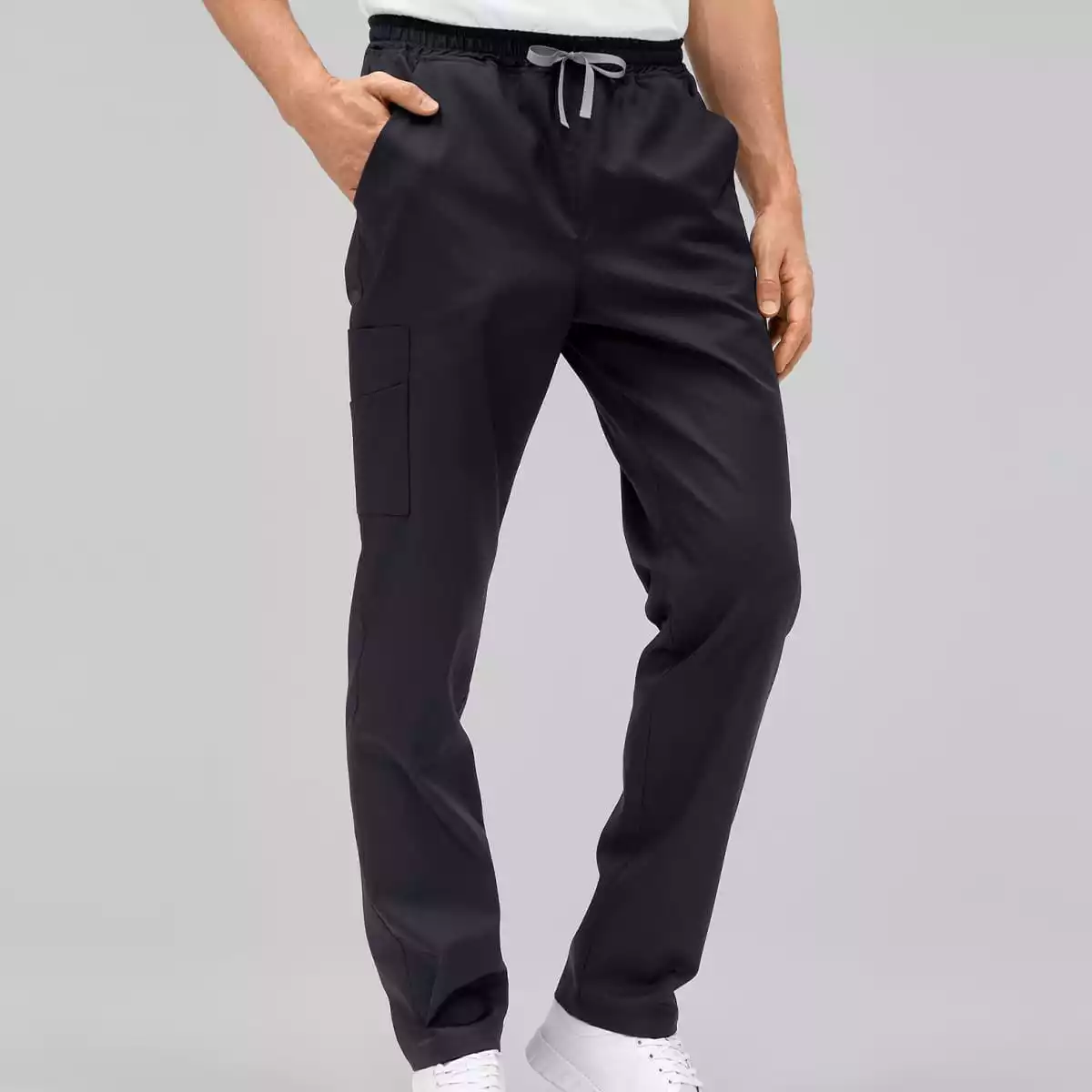  Pantalon médical mixte à taille élastique Milano