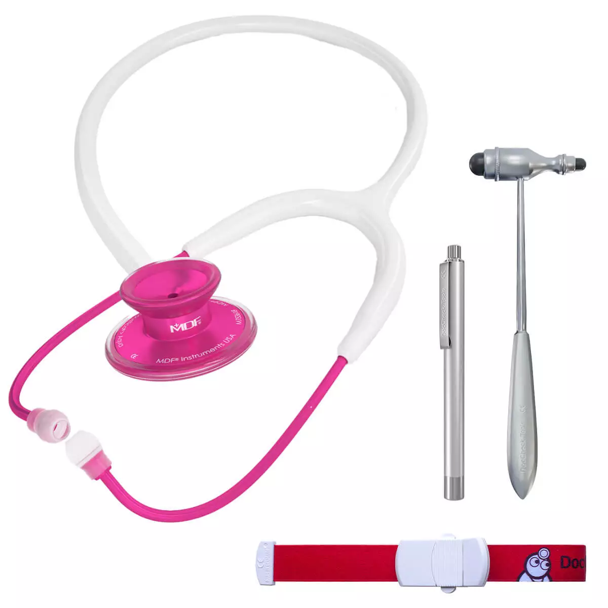 PJ/U-Kurs-Set Acoustica Stethoskop Rosa PJ/U-Kurs-Set Acoustica Stethoskop Rosa