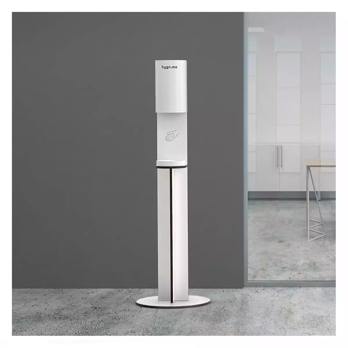  Station 3 column Desinfektionsspender