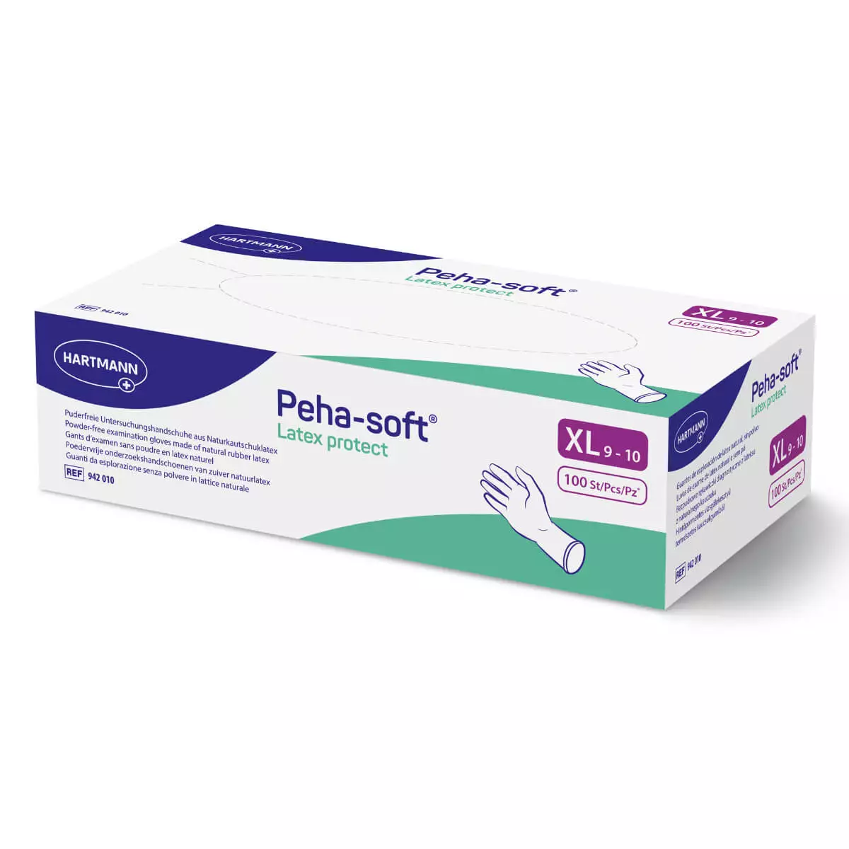  Gants d’examen Peha-soft Latex protect