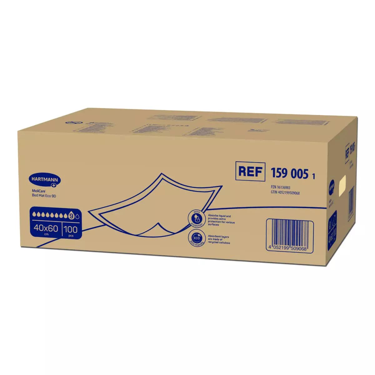 MoliCare Bed Mat Eco Bettschutzeinlagen 9 Tropfen