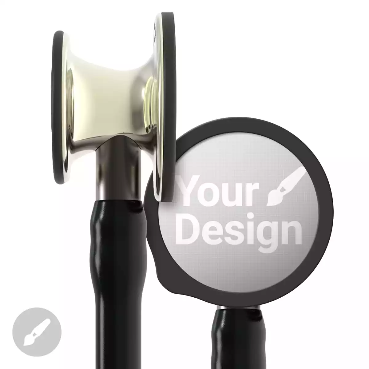  Stéthoscope Cardiologie IV – Black Champagne Edition
