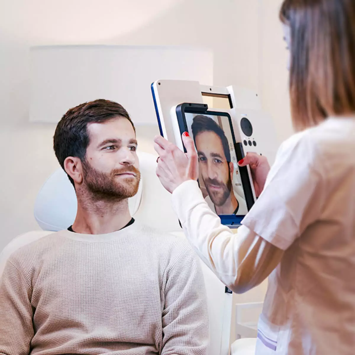  Système d'imagerie pour iOS meesma et service cloud FotoFinder Hub
