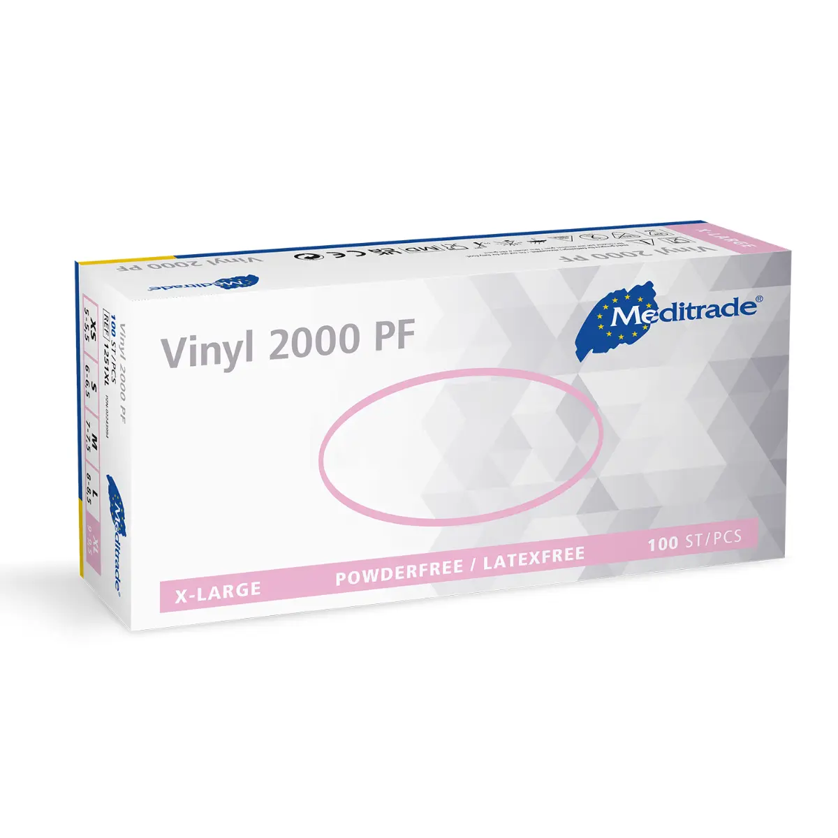  Vinyl 2000 PF Handschuhe