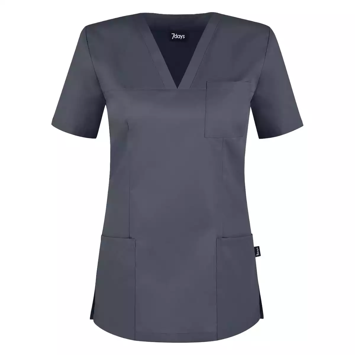  Tunique médicale à col V pour femme Roma