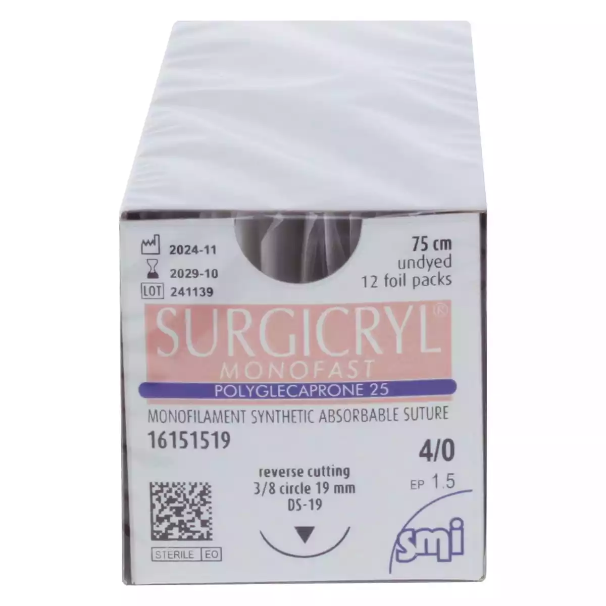 Fil de suture Surgicryl Monofast Fil de suture Surgicryl Monofast