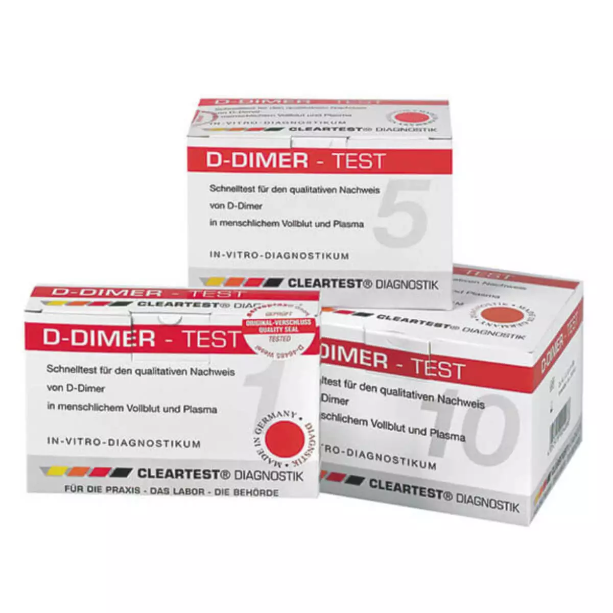  Test sanguin Cleartest D-Dimer