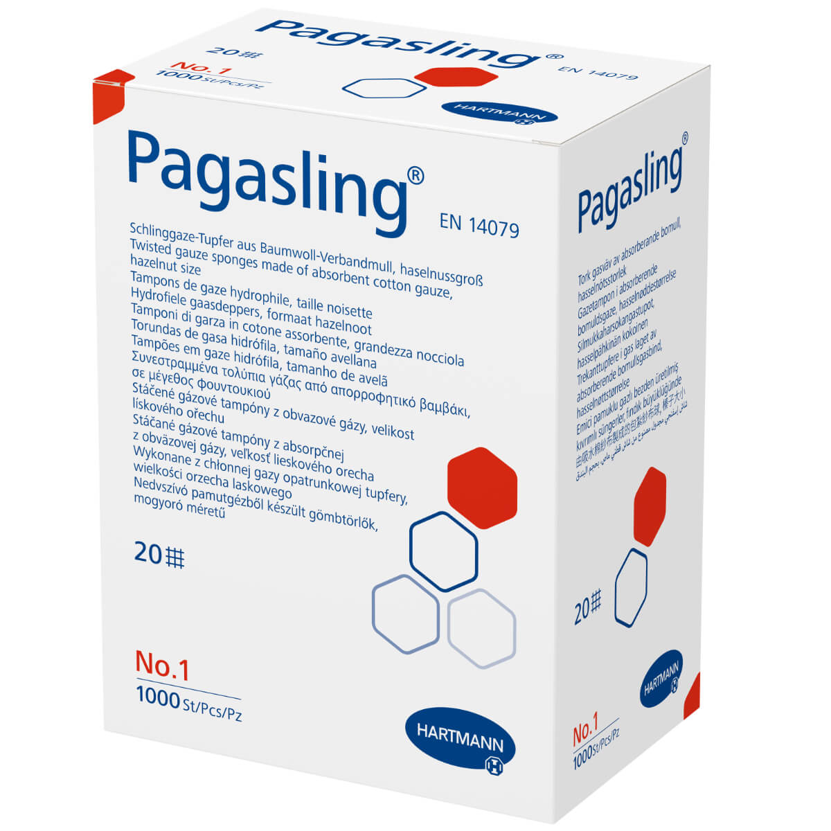 Pagasling unsterile Schlinggazetupfer  Pagasling unsterile Schlinggazetupfer
