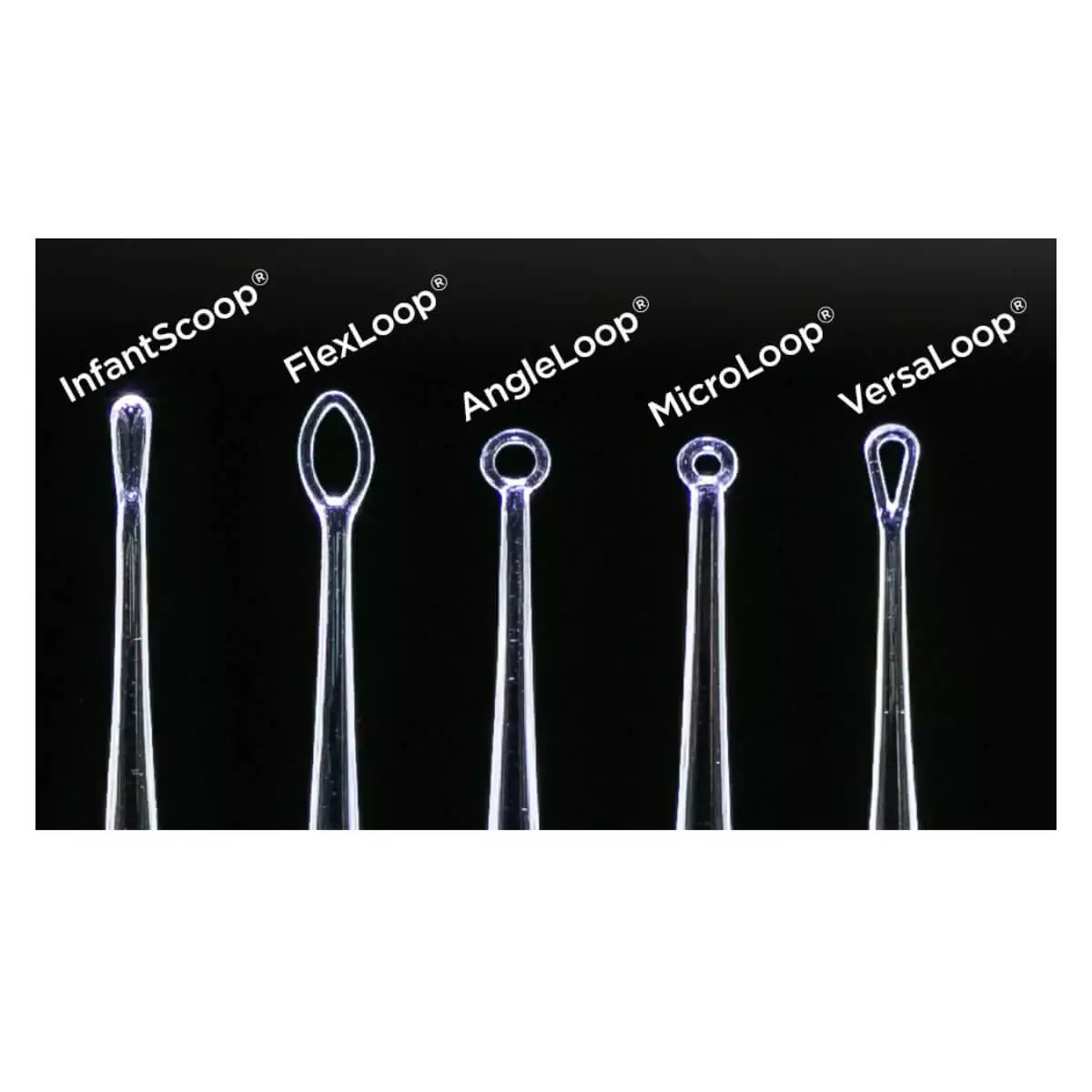  Curettes auriculaires LED ClearLook Lighted