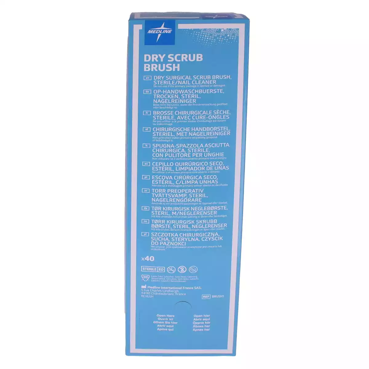  Brosse de nettoyage pour mains à usage unique