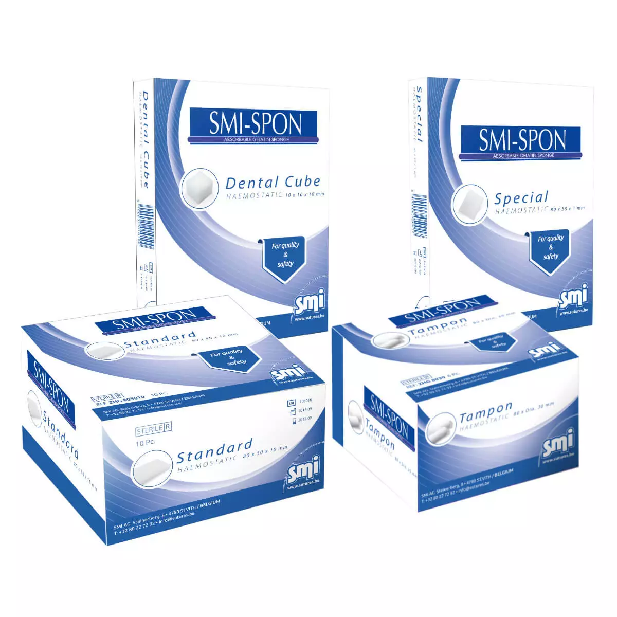  SMI-Spon éponge gélatineuse hémostatique
