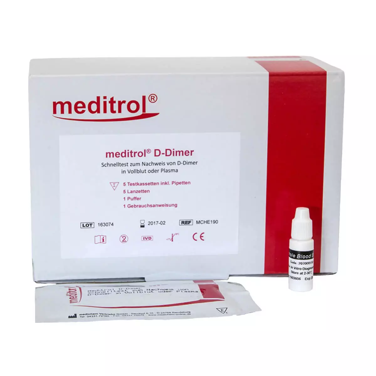  Test Meditrol D-Dimer