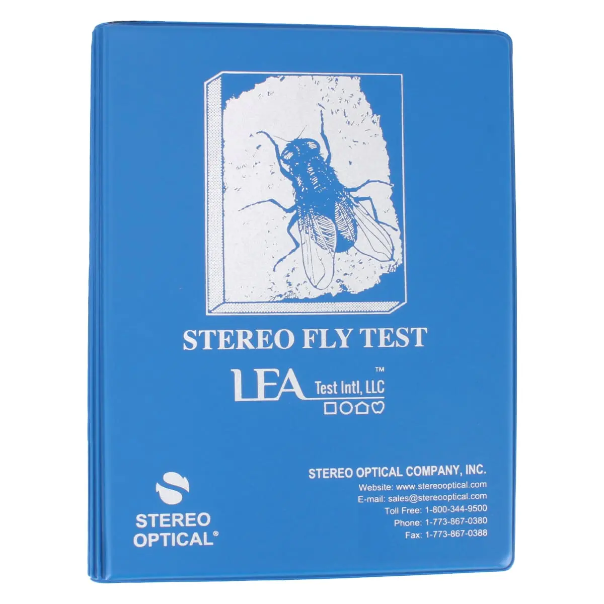 Test stéréoscopique mouche avec symboles LEA Test stéréoscopique mouche avec symboles LEA