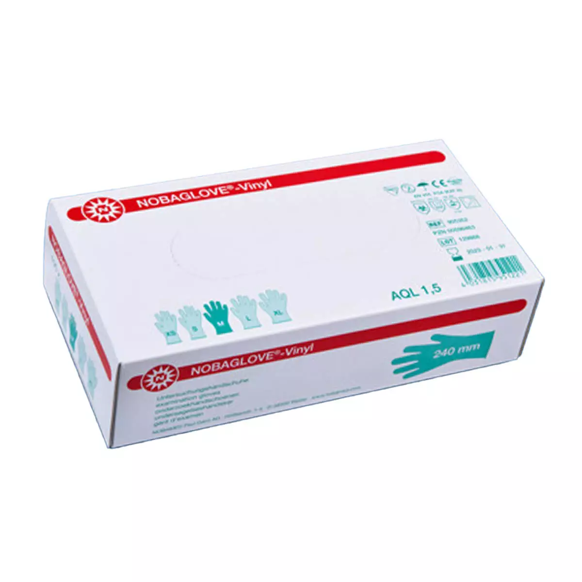  Gants d’examen NOBAGLOVE Vinyl