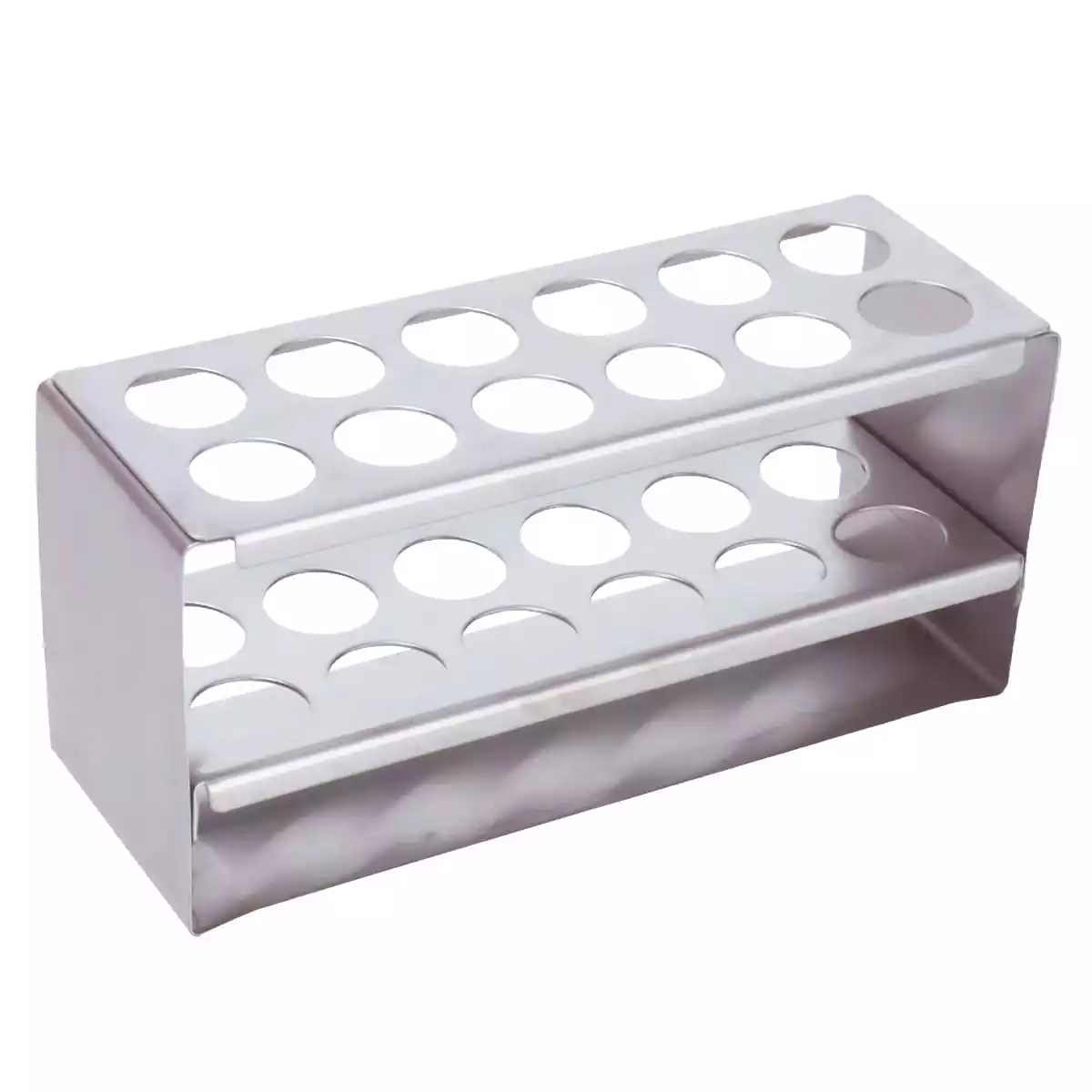  Porte-tubes à essai en acier inoxydable