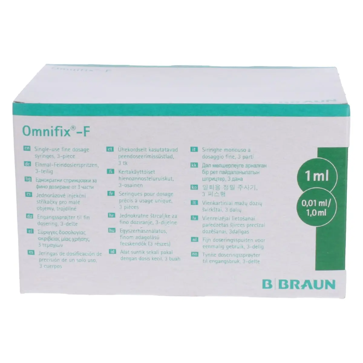 Omnifix-F Feindosierungsspritzen Omnifix-F Feindosierungsspritzen